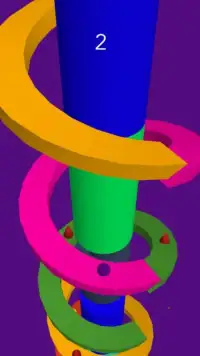 ROLL IN - 3D Helix GAME Screen Shot 2