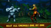 Ninja Panda Fighting 2 - Kung Fu Animals Cup Screen Shot 1