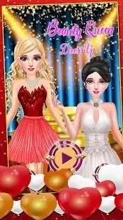 doll princess prom dress up salon: girls game Screen Shot 2