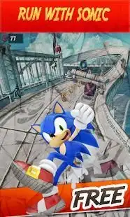 Sonic power rush Screen Shot 1