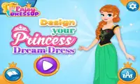 Design Princess Dream Dress Screen Shot 2