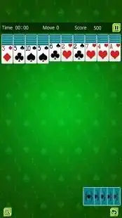 Classic Spider Solitaire Screen Shot 1