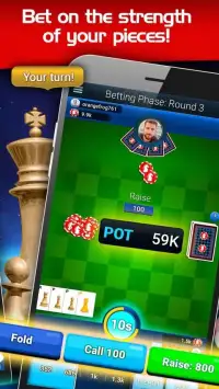 Chess + Poker = Choker Screen Shot 3