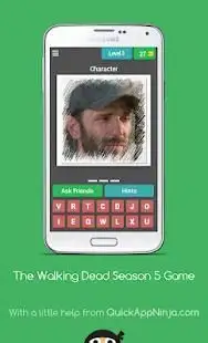 The Walking Dead Season 5 Game. Characters. Quiz. Screen Shot 34