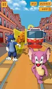 Subway Tom Run & Epic Jerry Escape Screen Shot 1