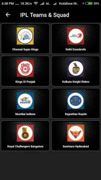 IPL 2018 Schedule Screen Shot 4