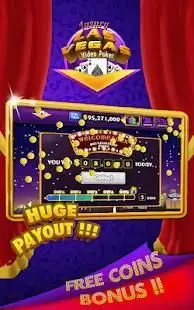 Luxury Las Vegas Video Poker Screen Shot 1