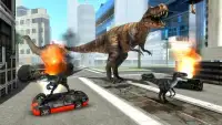 Robot vs Dinosaur Rampage : Dinosaur Hunting Games Screen Shot 0