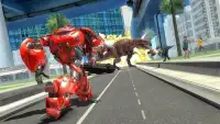 Robot vs Dinosaur Rampage : Dinosaur Hunting Games Screen Shot 4