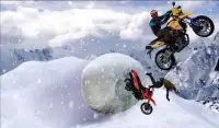 Snow Storm Moto Avalanche: Mountain Bike Climbing Screen Shot 1