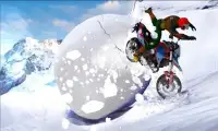 Snow Storm Moto Avalanche: Mountain Bike Climbing Screen Shot 28
