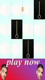 Maluma Piano Tiles Game Screen Shot 2