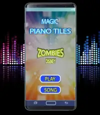 Disney's Zombies Magic Piano Tiles Screen Shot 2