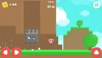 Kirby Run and Jump - Platformer Adventure for kids Screen Shot 2