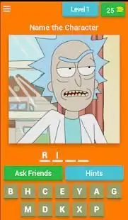 Ultimate Rick and Morty Quiz Screen Shot 3