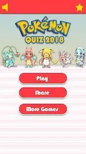 All Gen Pokemon Quiz 2018 Screen Shot 7