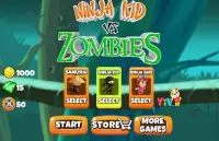 New Ninja Kid VS Zombies Screen Shot 4