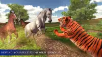 Virtual Wild Horse Family Sim : Animal Horse Games Screen Shot 0
