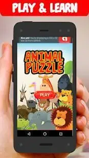 Animal Jigsaw Puzzles For Kids Screen Shot 7