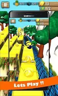 Banana Rush Runner 3D Screen Shot 0