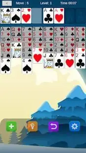 FreeCell Solitaire 2018 Screen Shot 2