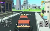 Car Driving in Crazy Town Screen Shot 0