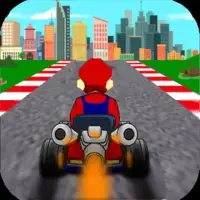 Super Sam Kart Go Race Screen Shot 0