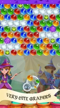 Witch Magic: Happy Bubble Shooter Screen Shot 6
