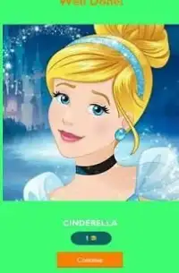 Disney Princess Cinderella Quiz Game Screen Shot 5