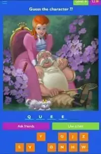 Disney Princess Cinderella Quiz Game Screen Shot 1
