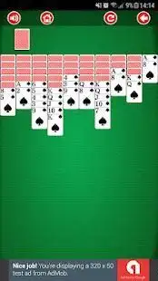 Spider Solitaire - Card Game Screen Shot 1