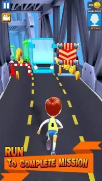 Subway kid fury : Endless Dash Run Screen Shot 2