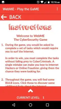 WebME - The CyberSecurity Game Screen Shot 6