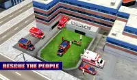 Ambulance Rescue 911 USA Crime City simulator 2018 Screen Shot 1