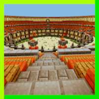 The War Arena. A Mob Battle. MCPE Map