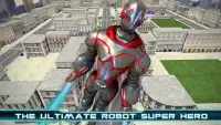 Superhero Flying Robot Rescue Screen Shot 9