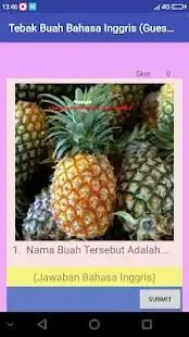 Kuis Nama Buah Dan Hewan (Guess The English Fruit) Screen Shot 6