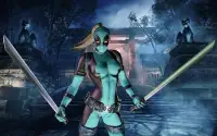 Superhero Dead Lady Dual Sword Fighting Pool Arena Screen Shot 10
