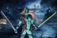 Superhero Dead Lady Dual Sword Fighting Pool Arena Screen Shot 6
