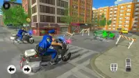 Police Moto Bike Real Gangster Chase Screen Shot 2