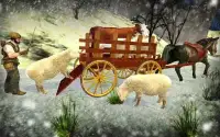 kereta kuda transportasi gerobak naik simulator 3d Screen Shot 17