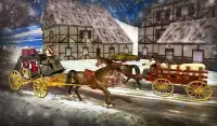 Horse Carriage Transport Cart Riding Simulator 3D Screen Shot 2