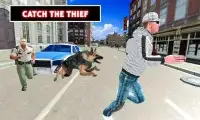 US Police Dog Transport Truck Sim: Crime City Game Screen Shot 1