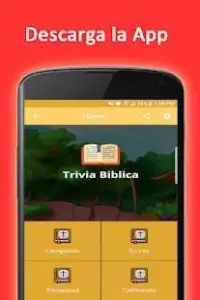 Trivia Biblica en español - Quiz biblico Screen Shot 1