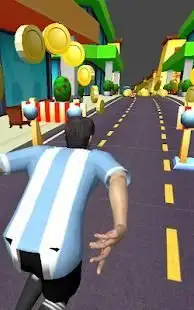 Subway Soccer Run World - 3D Soccer Run Screen Shot 5