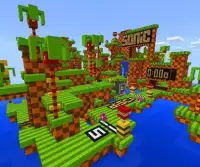 Map Sonic the Parkour Hedgehog for MCPE Screen Shot 3