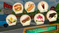 Fast Food Chef Truck : Burger Maker Game Screen Shot 2