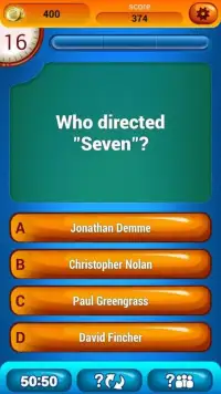 Thriller Movies Trivia Quiz Screen Shot 3