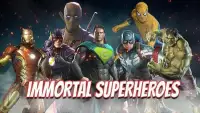 Superheroes Immortal Gods - War Ring Arena Battle Screen Shot 9