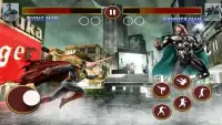 Superheroes Immortal Gods - War Ring Arena Battle Screen Shot 1